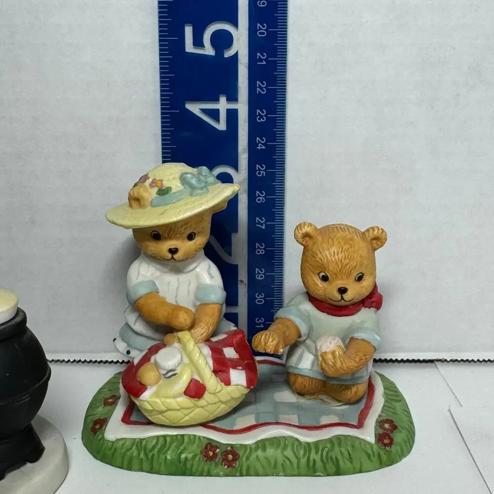Vintage Bronson Collectibles Calendar Bears Lot of 2 November Flawed 1990 June